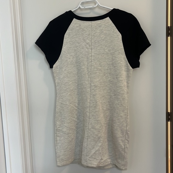 Mini Bedazzled Tshirt Dress - Picture 5 of 5